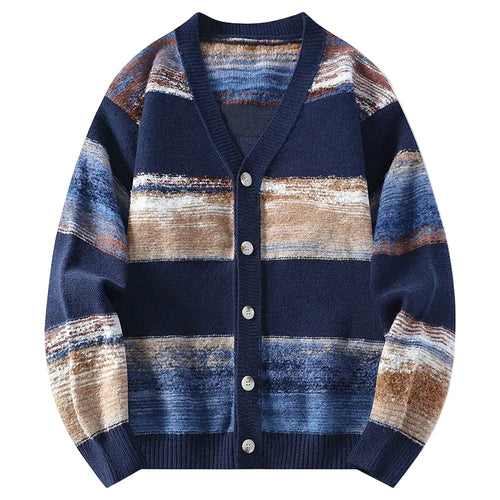 Kvinnors Cardigan med Penseldrag Design 0