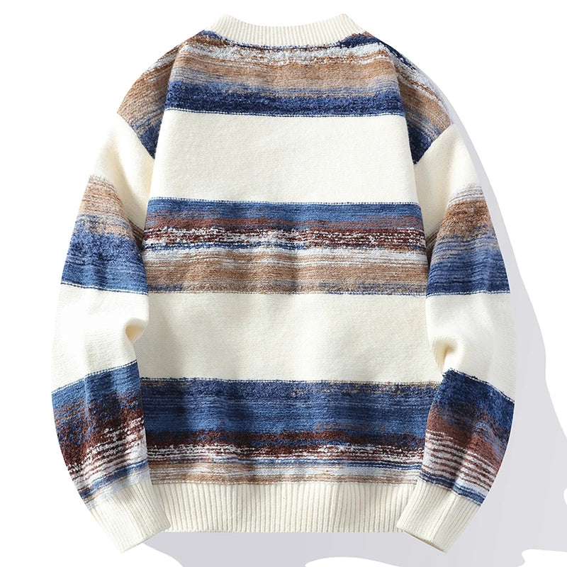 Kvinnors Cardigan med Penseldrag Design 3