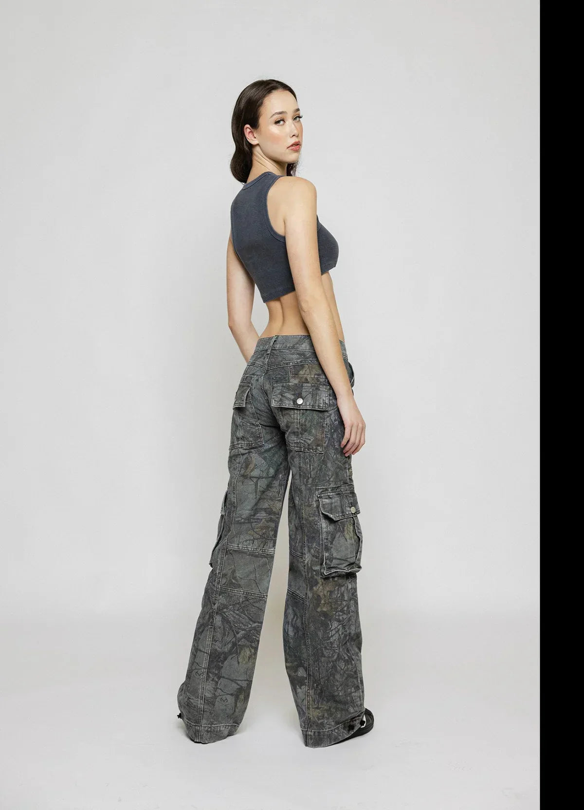 Kvinnors Cargobyxor Urban Stil 4