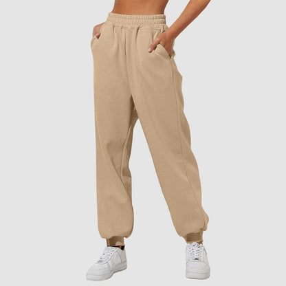 Kvinnors Casual Joggingbyxor Trendiga 9