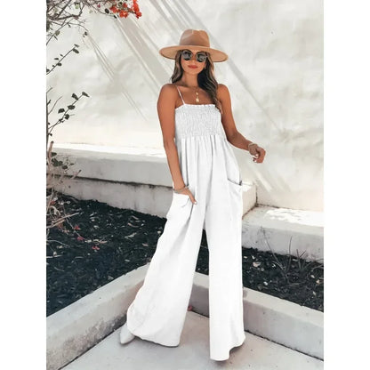 Kvinnors Casual Jumpsuit med Vida Ben 2