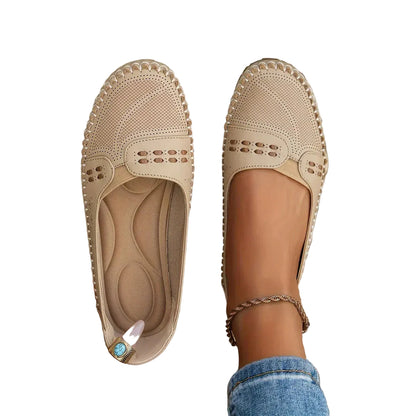 Kvinnors Casual Slip-On Skor Chic Design 0