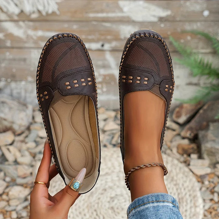Kvinnors Casual Slip-On Skor Chic Design 2