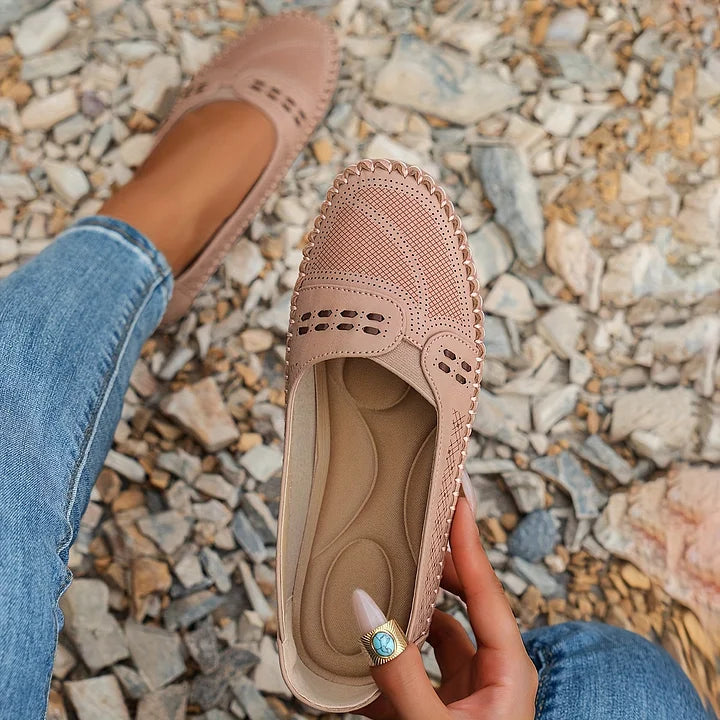 Kvinnors Casual Slip-On Skor Chic Design 3