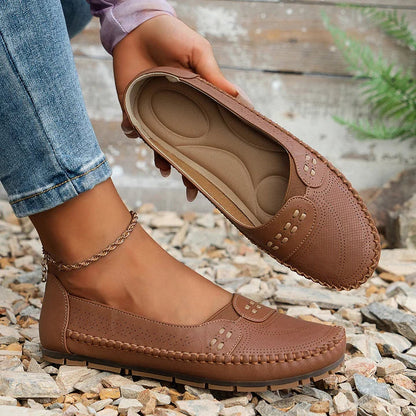 Kvinnors Casual Slip-On Skor Chic Design 8