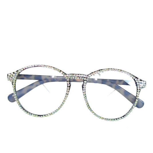 Kvinnors Cat-Eye Glasögon med Glittrande Detaljer 5