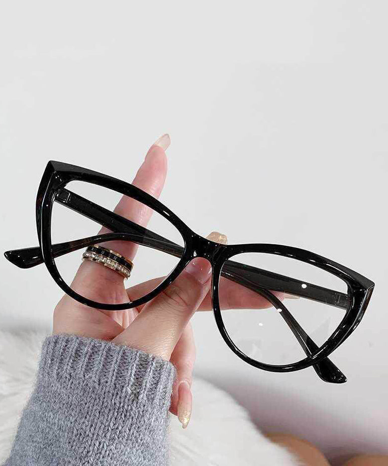 Kvinnors Cat Eye Läsglasögon Transparent 1