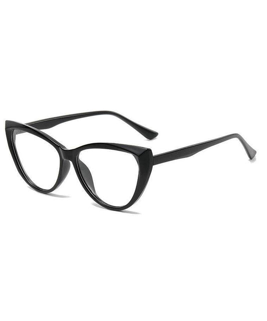Kvinnors Cat Eye Läsglasögon Transparent 4