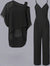 Kvinnors Chiffon Set med Off-Shoulder Design 2