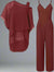 Kvinnors Chiffon Set med Off-Shoulder Design 3