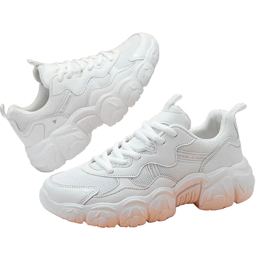 Kvinnors Chunky Sneakers Modern Design 0