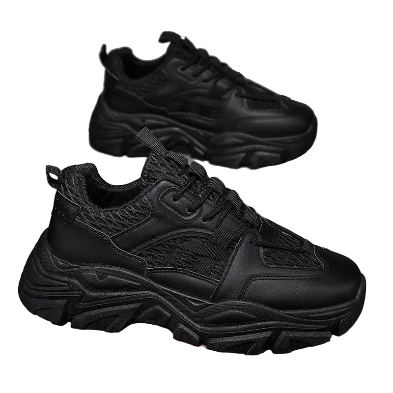 Kvinnors Chunky Sneakers Trendig Design 0