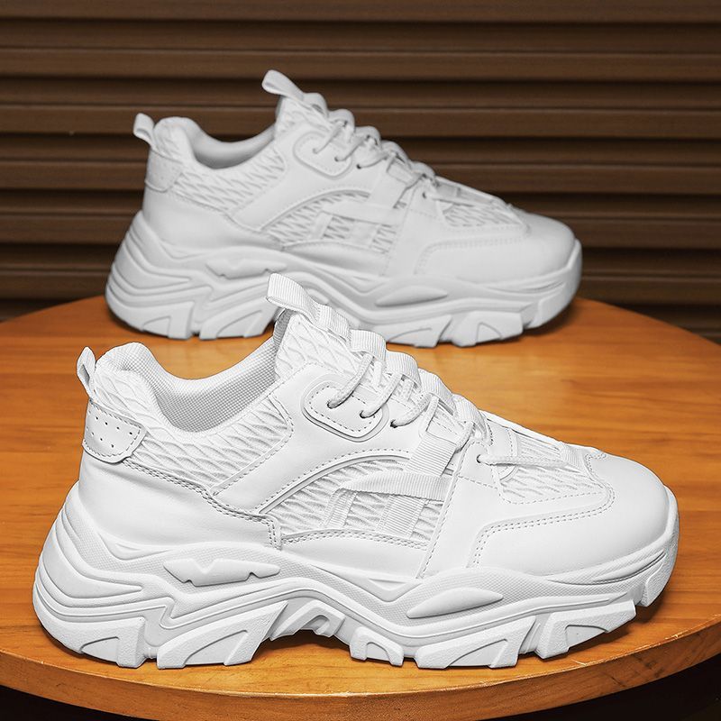 Kvinnors Chunky Sneakers Trendig Design 4