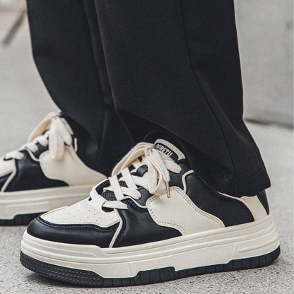 Kvinnors Chunky Sneakers Ventilerande Design 5