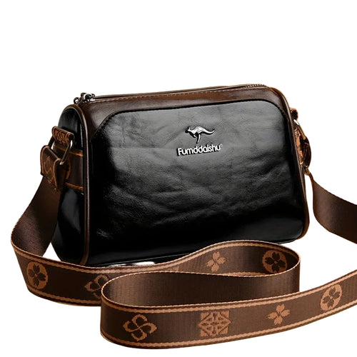 Kvinnors Crossbody-väska med Justerbar Rem 0