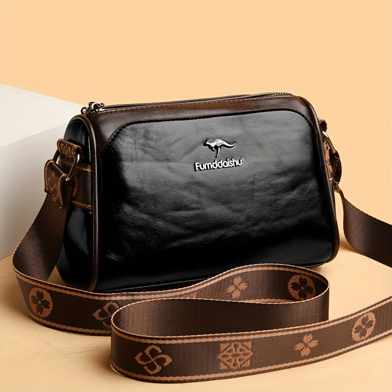 Kvinnors Crossbody-väska med Justerbar Rem 1