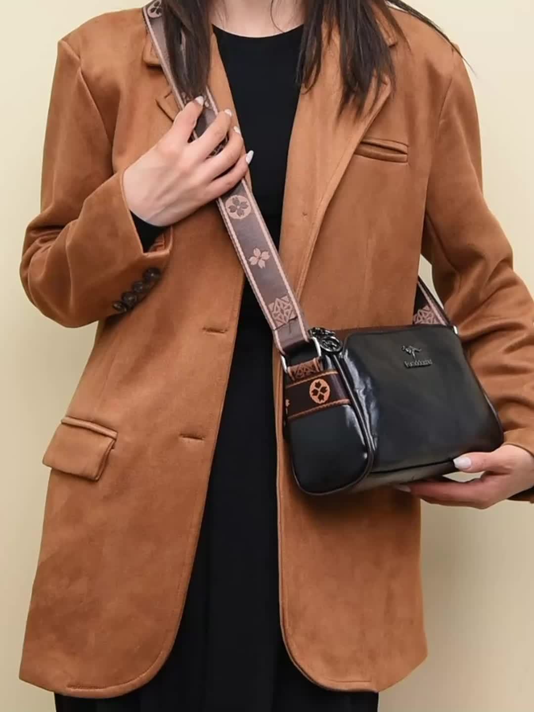 Kvinnors Crossbody-väska med Justerbar Rem 2
