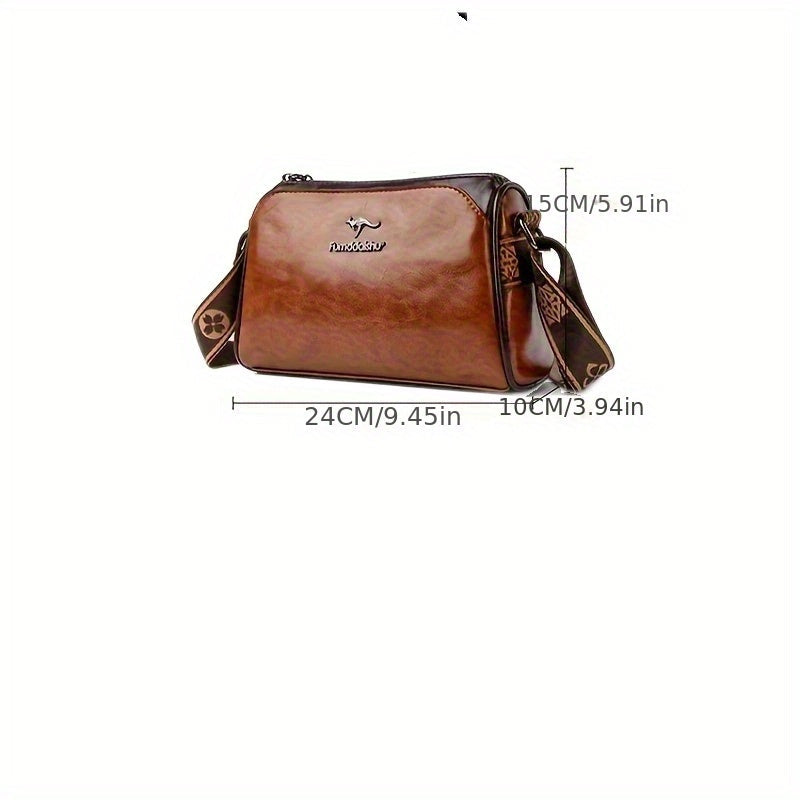 Kvinnors Crossbody-väska med Justerbar Rem 5