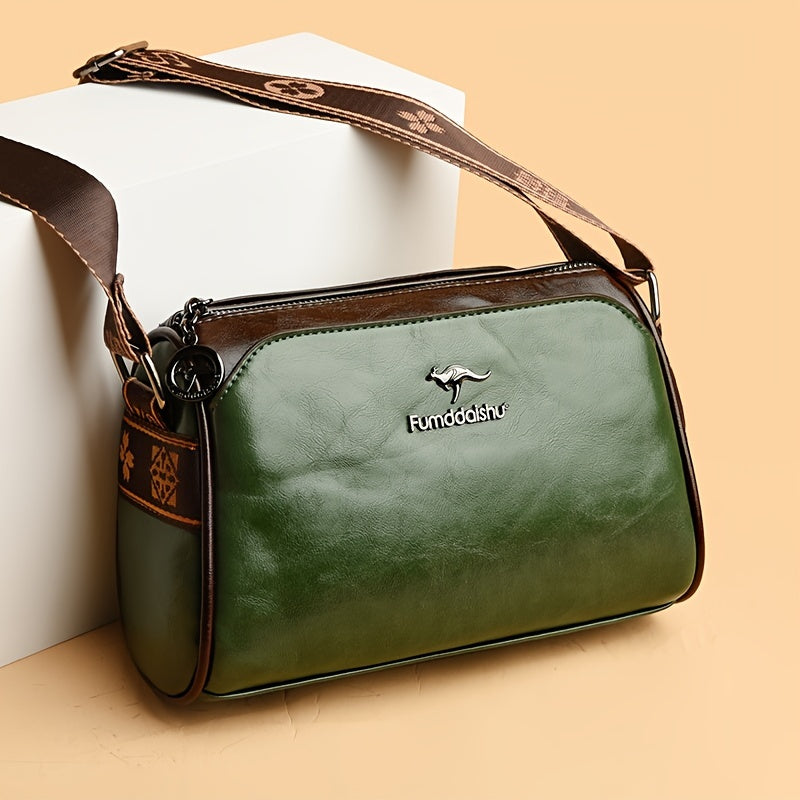 Kvinnors Crossbody-väska med Justerbar Rem 9