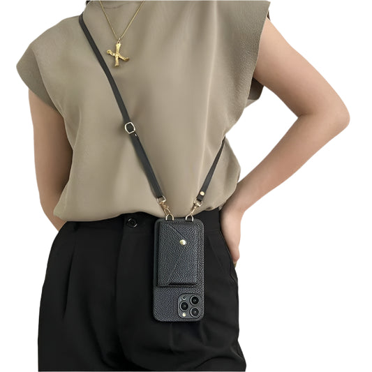 Kvinnors Crossbody Mobilfodral Justerbar Snodd Skyddande Material 0