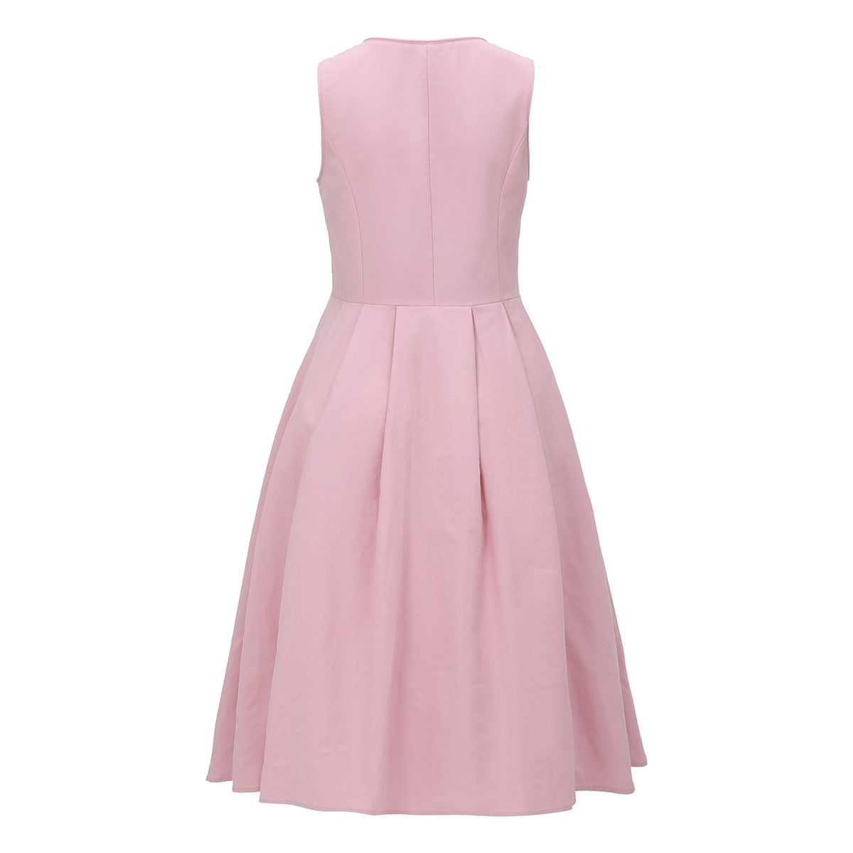Kvinnors Dirndl Klänning Vintage Stil Polyester Rosa 4