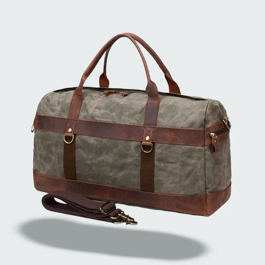 Kvinnors Duffelväska Tvåfärgad 4