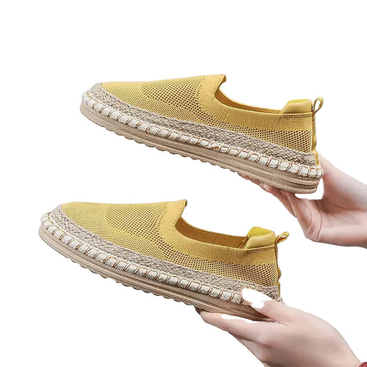 Kvinnors Espadriller med Flätad Sula 0