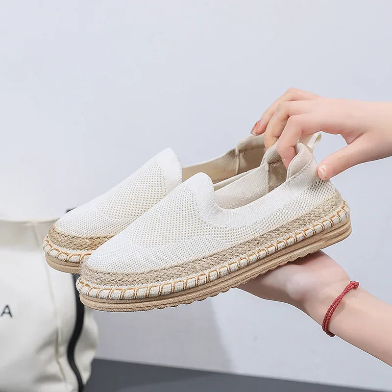 Kvinnors Espadriller med Flätad Sula 6