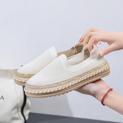 Kvinnors Espadriller med Flätad Sula 6