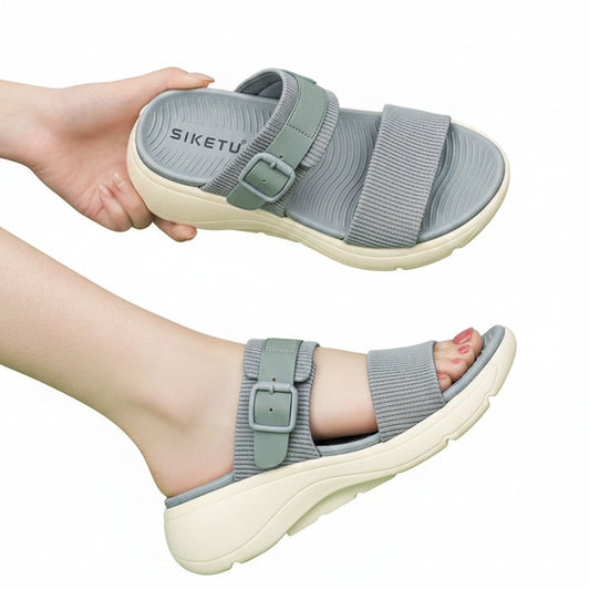 Kvinnors Flip Flops Kilklack Peep Toe 0