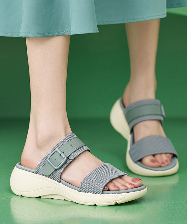 Kvinnors Flip Flops Kilklack Peep Toe 1