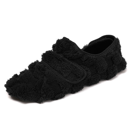 Kvinnors Fluffiga Tofflor med Justerbart Kardborreband 0