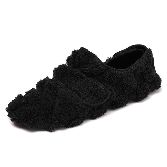 Kvinnors Fluffiga Tofflor med Justerbart Kardborreband 0