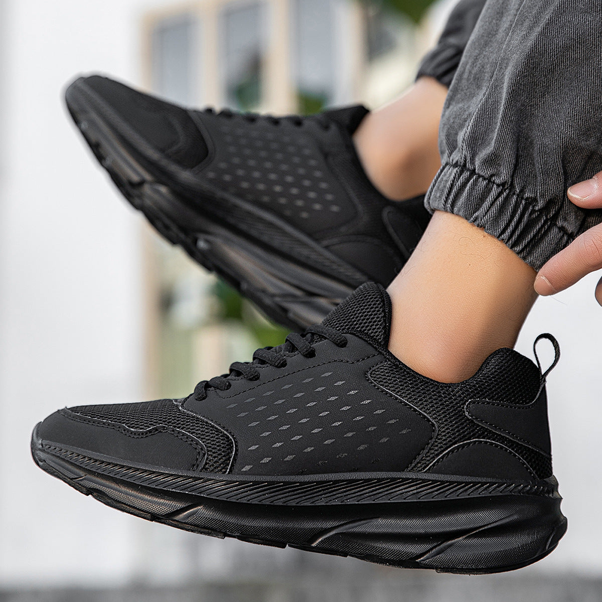Kvinnors Fritidssneakers Lätta och Andningsbara 2
