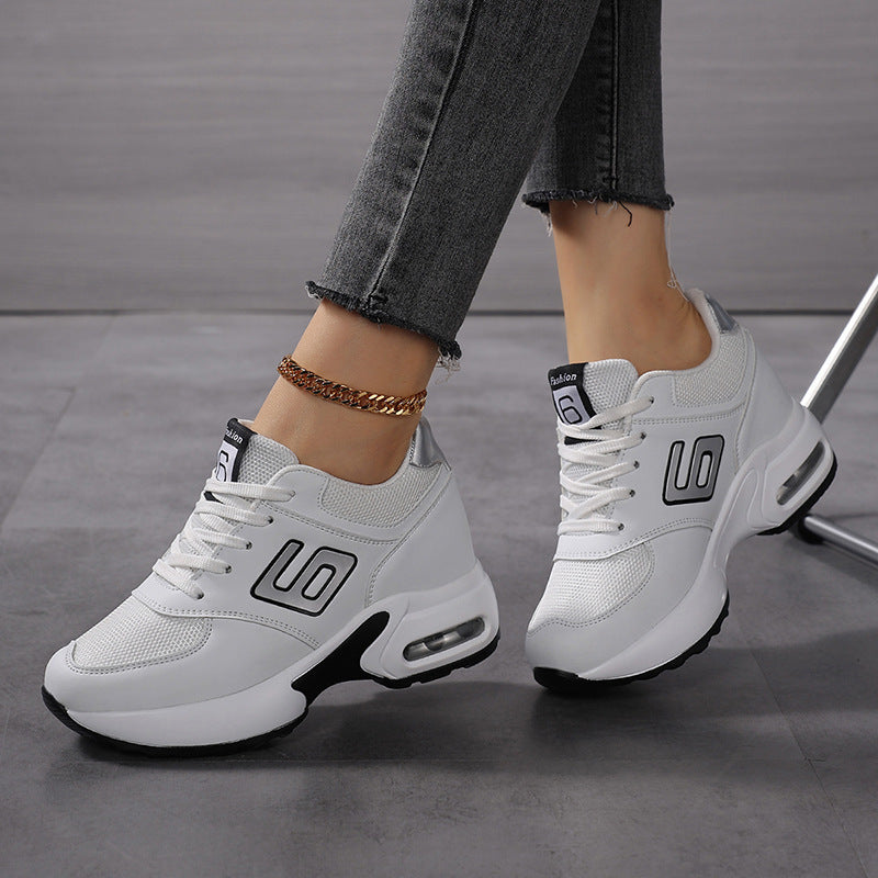 Kvinnors Fritidssneakers Sportig Design 1