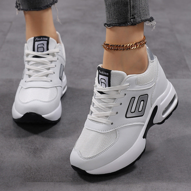 Kvinnors Fritidssneakers Sportig Design 4