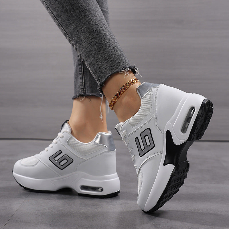 Kvinnors Fritidssneakers Sportig Design 5