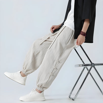 Kvinnors Harembyxor med Plisserad Design 3