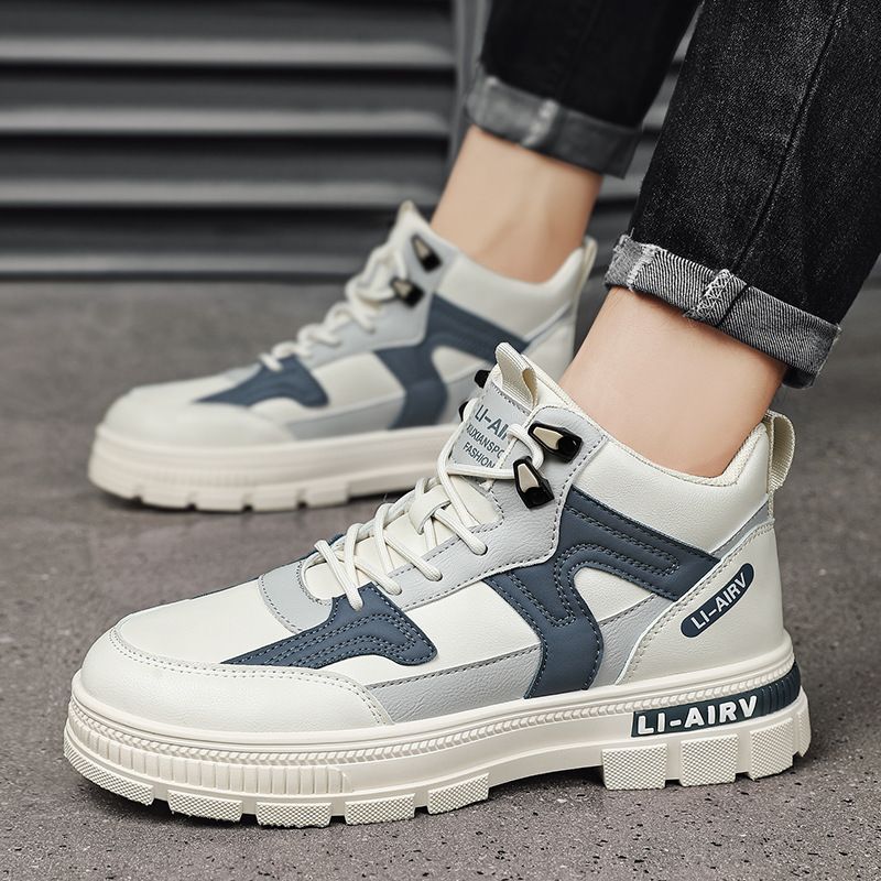 Kvinnors High-Top Sneakers Trendig 3