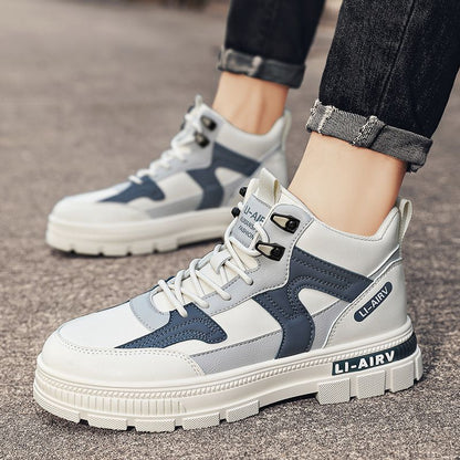Kvinnors High-Top Sneakers Trendig 5