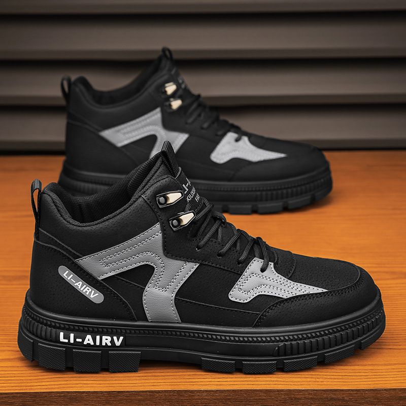 Kvinnors High-Top Sneakers Trendig 6