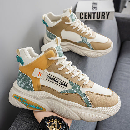 Kvinnors High-Top Sneakers Trendig Design 2