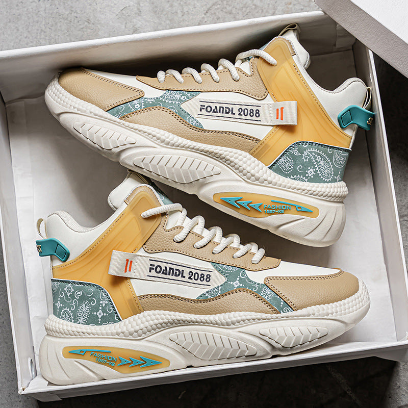 Kvinnors High-Top Sneakers Trendig Design 5