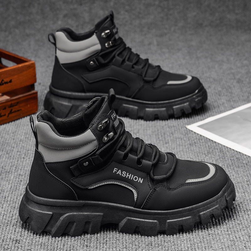 Kvinnors High-Top Sneakers Trendig Design 6