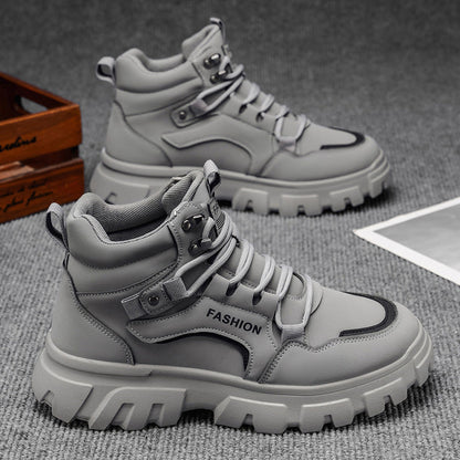 Kvinnors High-Top Sneakers Trendig Design 7