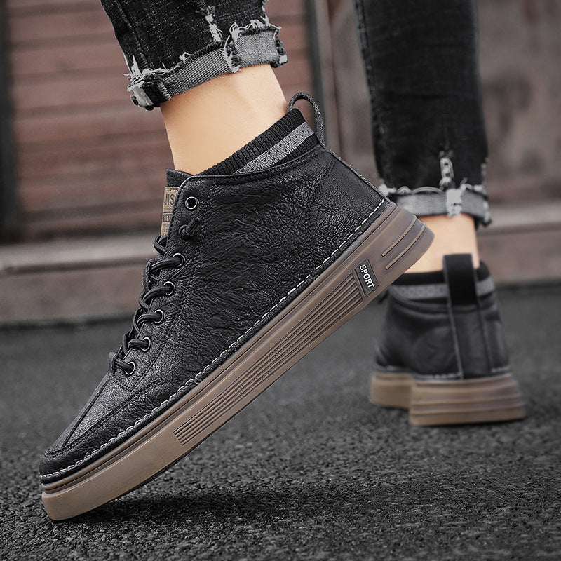 Kvinnors High-Top Sneakers Urban Stil 2