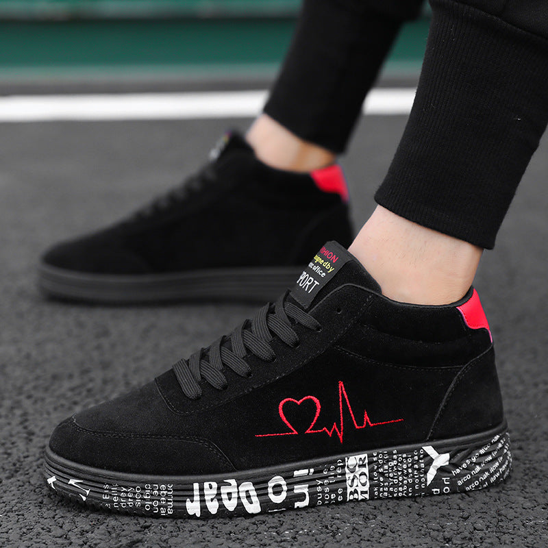 Kvinnors High-Top Sneakers Urban Stil 2