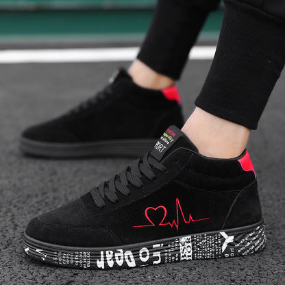 Kvinnors High-Top Sneakers Urban Stil 2