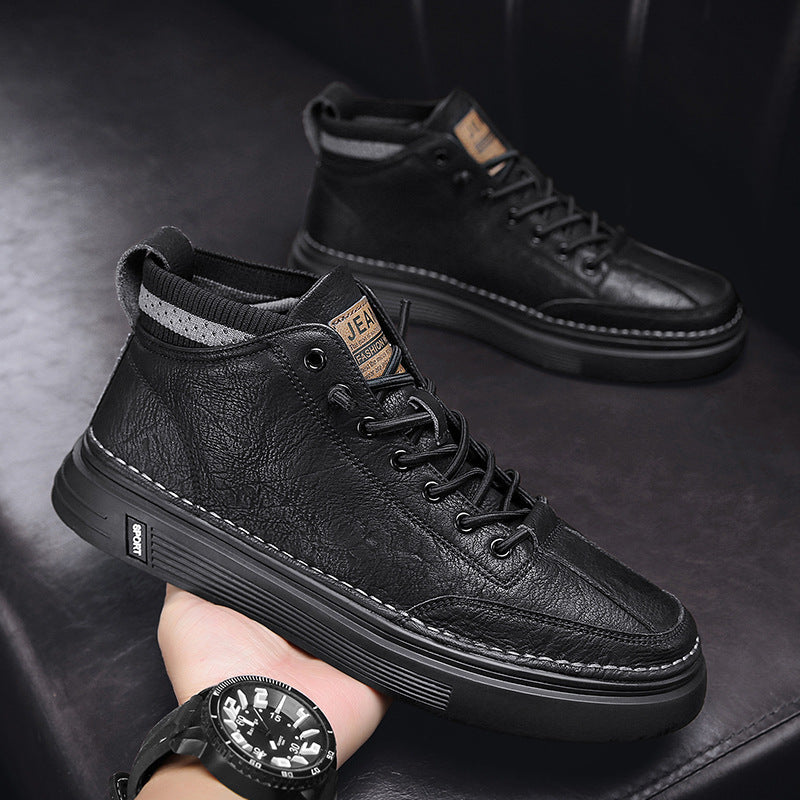 Kvinnors High-Top Sneakers Urban Stil 3