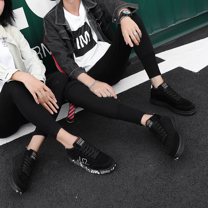 Kvinnors High-Top Sneakers Urban Stil 4